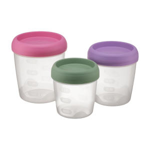 Komplet pojemników zakręcanych Rolly 3 sztuki 0,75L,0,55L,0,4L